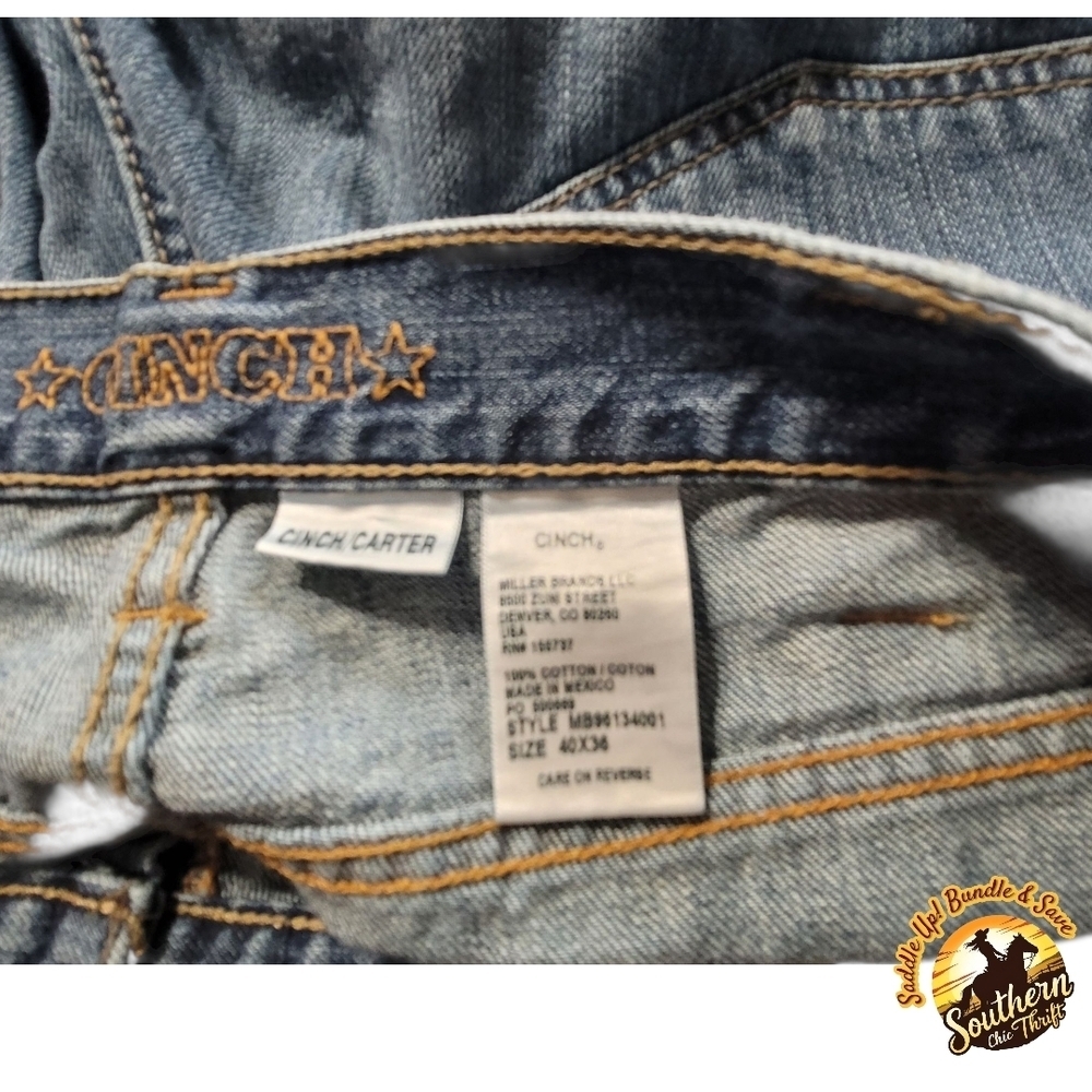 CINCH - 40x34 Cinch Carter Boot Cut Jeans - Picture 6 of 7